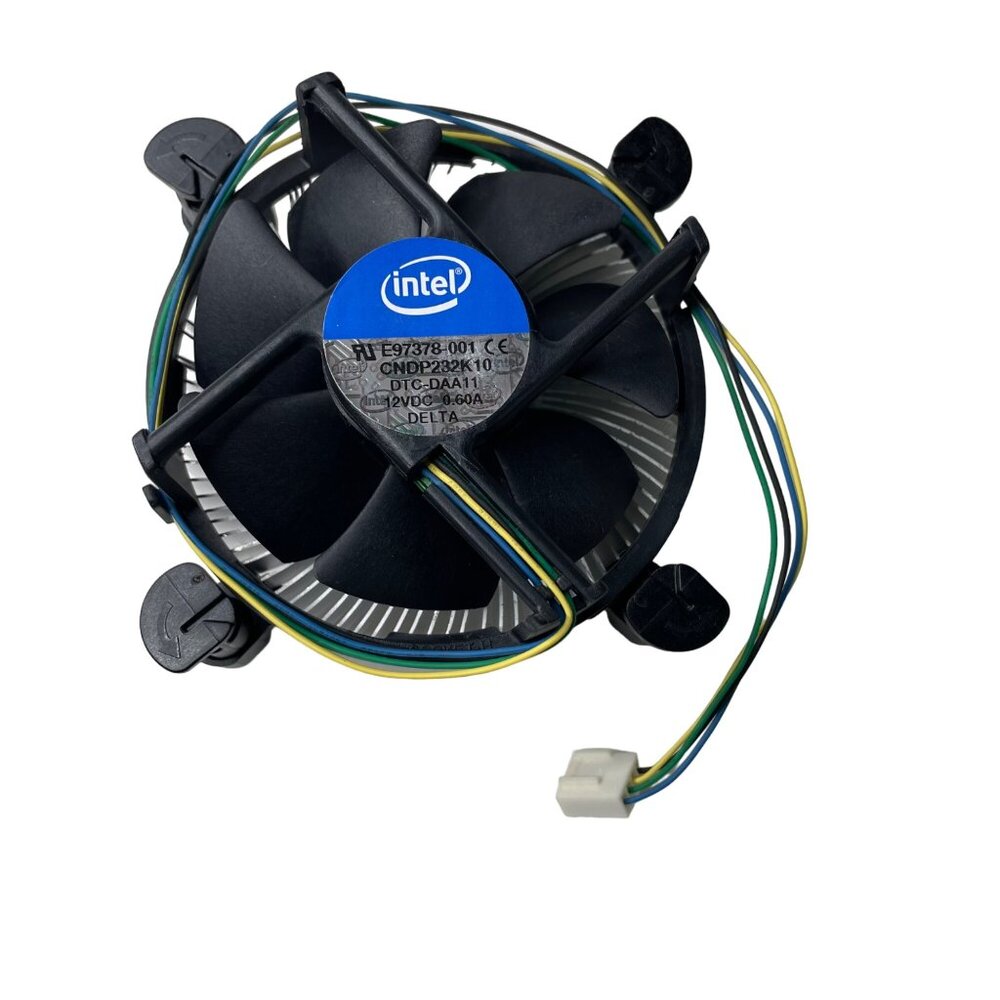 Intel CPU Computer Stock Fan E97378-001 CNDP232K 10 DTC DAA11 12VDC Delta u